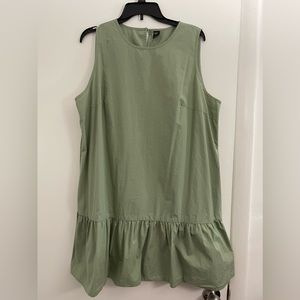 Shein green dress